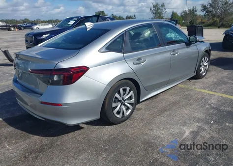 2025 Honda Civic Lx from USA, damaged, VIN 2HGFE2F20SH601831